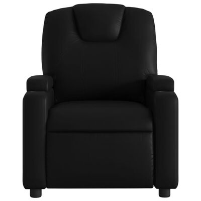 vidaXL Fauteuil inclinable électrique Noir Similicuir