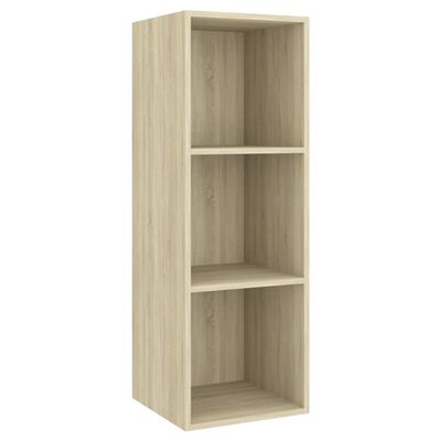 vidaXL Ensemble de meubles TV 3 pcs Chêne sonoma Bois d'ingénierie