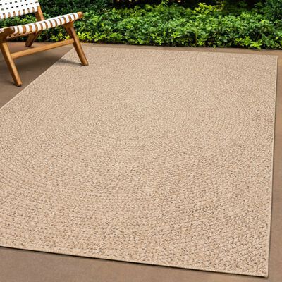 vidaXL Tapis 200x290 cm aspect jute intérieur et extérieur