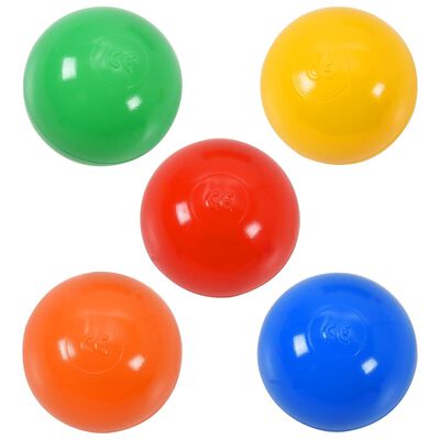 vidaXL Tunnel de jeu pour enfants avec 250 balles Multicolore 245 cm