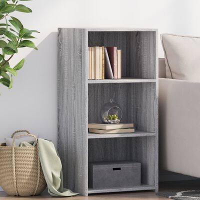 vidaXL Buffet sonoma gris 45x41x93 cm bois d'ingénierie