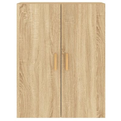 vidaXL Armoires murales 2 pcs chêne sonoma bois d'ingénierie