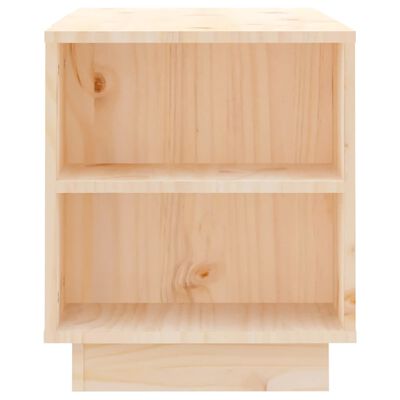 vidaXL Meuble TV 110x35x40,5 cm Bois de pin massif