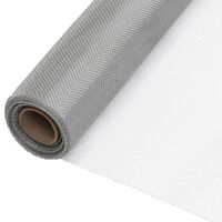 vidaXL Écran en treillis Acier inoxydable 60x1000 cm Argenté