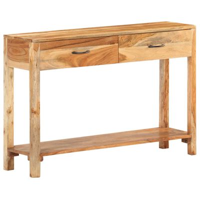 vidaXL Buffet 110x30x75 cm Bois d'acacia massif