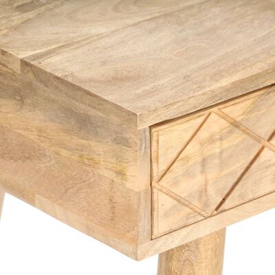 vidaXL Coiffeuse 100x50x76 cm Bois de manguier solide