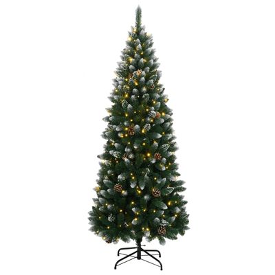 vidaXL Sapin de Noël artificiel 150 LED 120 cm