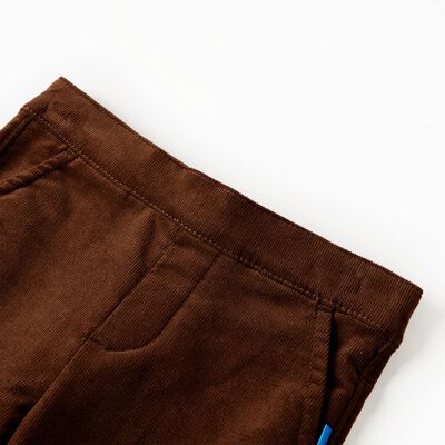 Pantalons pour enfants cognac 140