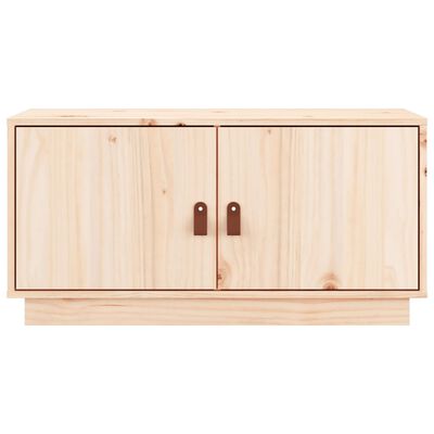 vidaXL Meuble TV 80x34x40 cm Bois de pin massif