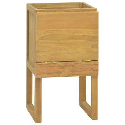 vidaXL Armoire de salle de bain 41x40x75 cm bois de teck solide