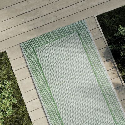 vidaXL Tapis d'extérieur vert 80x250 cm PP