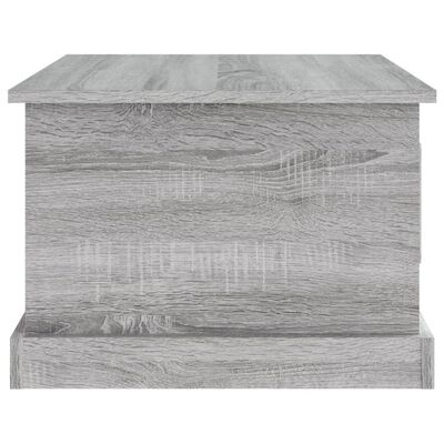 vidaXL Table basse Sonoma gris 50x50x35 cm Bois d'ingénierie