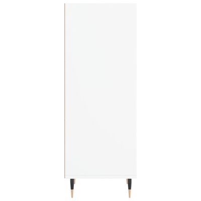 vidaXL Buffet blanc 34,5x32,5x90 cm bois d'ingénierie