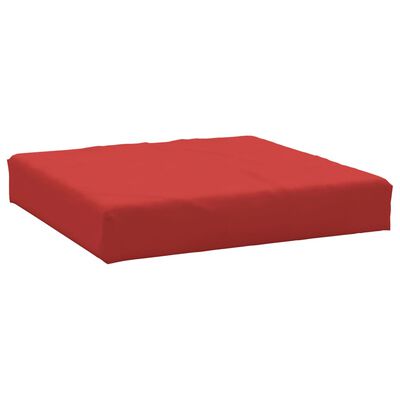 vidaXL Coussins de palette lot de 2 rouge tissu oxford