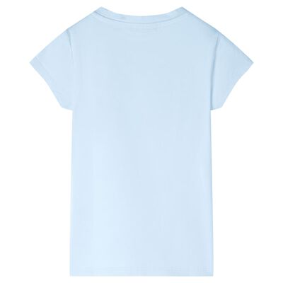 T-shirt pour enfants bleu doux 104