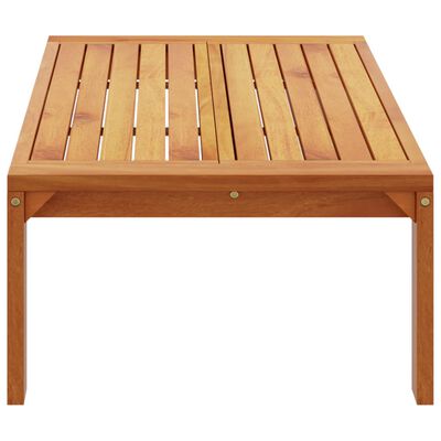 vidaXL Table de jardin 100x50x27 cm bois d'acacia solide