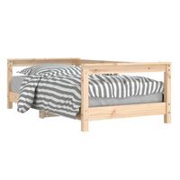 vidaXL Cadre de lit pour enfant 70x140 cm bois de pin massif