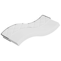 vidaXL Matelas en mousse moyennement doux 70x200 cm