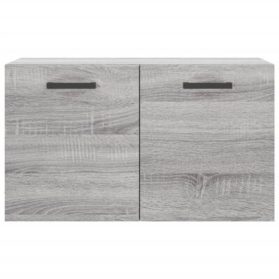 vidaXL Armoire murale Sonoma gris 60x36,5x35 cm Bois d'ingénierie