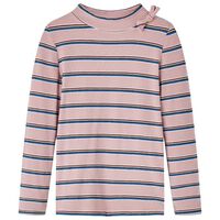 T-shirt enfants à manches longues rose clair 92