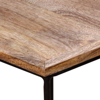 vidaXL Table basse Bois de manguier massif 56x48x40 cm