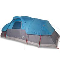 vidaXL Tente à dôme 11 personnes bleu imperméable