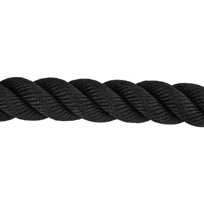 vidaXL Corde de combat noir 9 m 6,8 kg polyester