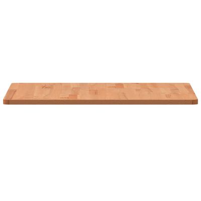 vidaXL Dessus de table 60x60x1,5 cm carré bois massif de hêtre