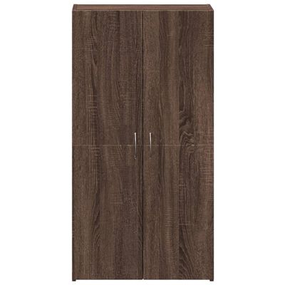 vidaXL Armoire de classement chêne marron 60x32x115 cm bois ingénierie