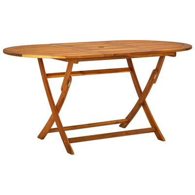 vidaXL Ensemble à manger d'extérieur 7 pcs Bois d'acacia solide