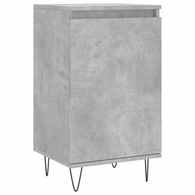 vidaXL Buffets 2 pcs gris béton 40x35x70 cm bois d'ingénierie