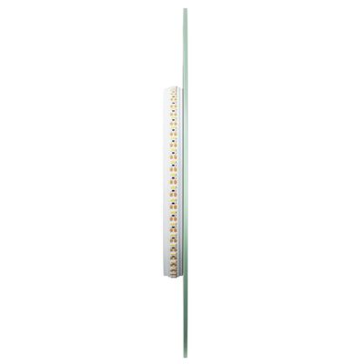 vidaXL Miroir de salle de bain à LED 60x25 cm ovale