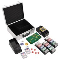 vidaXL Jeu de jetons de poker 300 pcs 11,5 g