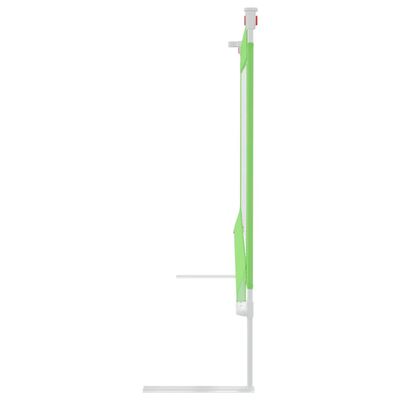 vidaXL Barrière de sécurité de lit d'enfant Vert 140x25 cm Tissu