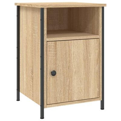 vidaXL Table de chevet chêne sonoma 40x42x60 cm bois d'ingénierie