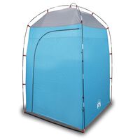 vidaXL Tente de douche bleu imperméable