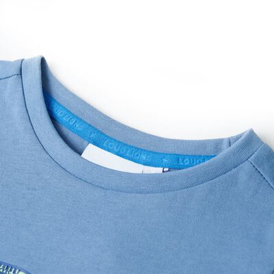 T-shirt pour enfants bleu moyen 92