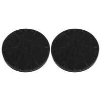 vidaXL Filtres à charbon pour hotte de cuisine 2 pcs 105x21 mm