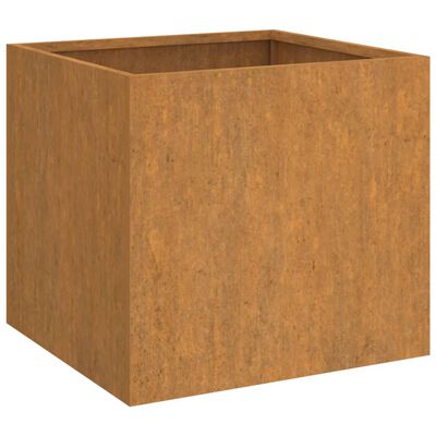 vidaXL Jardinières 2 pcs 42x40x39 cm acier corten