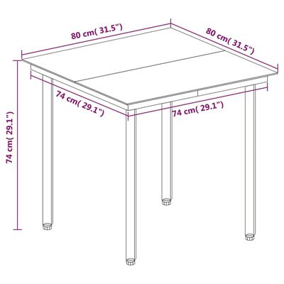 vidaXL Ensemble à manger de jardin coussins 5 pcs Résine tressée Verre