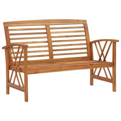 vidaXL Salon de jardin 5 pcs Bois d'acacia solide