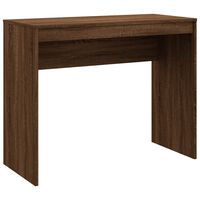 vidaXL Bureau Chêne marron 90x40x72 cm Bois d'ingénierie