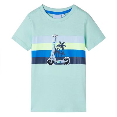 T-shirt pour enfants menthe clair 116