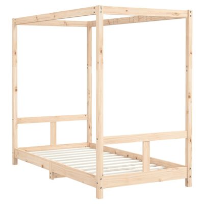 vidaXL Cadre de lit pour enfant 80x160 cm bois de pin massif