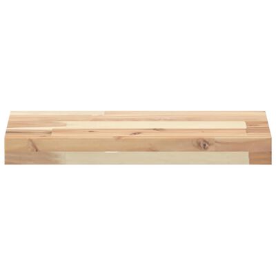 vidaXL Étagères flottantes 3 pcs 40x20x4 cm acacia massif non traité