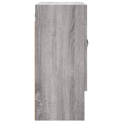 vidaXL Armoire murale sonoma gris 60x31x70 cm bois d'ingénierie