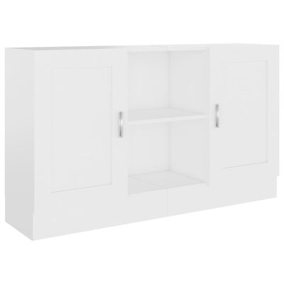 vidaXL Buffet Blanc 120x30,5x70 cm Bois d'ingénierie