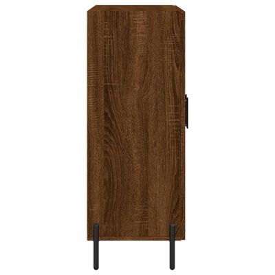 vidaXL Buffet chêne marron 69,5x34x90 cm bois d'ingénierie