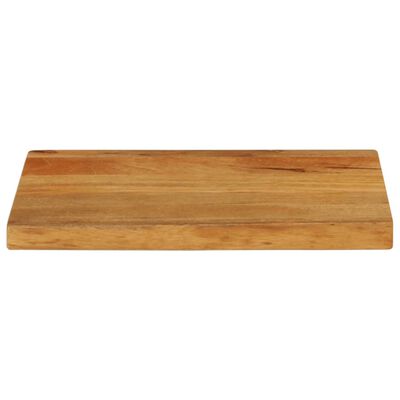 vidaXL Dessus de table à bord vivant 50x20x3,8 cm bois massif manguier