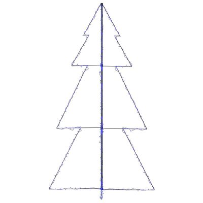 vidaXL Arbre de Noël cône 300 LED d'intérieur/d'extérieur 120x220 cm